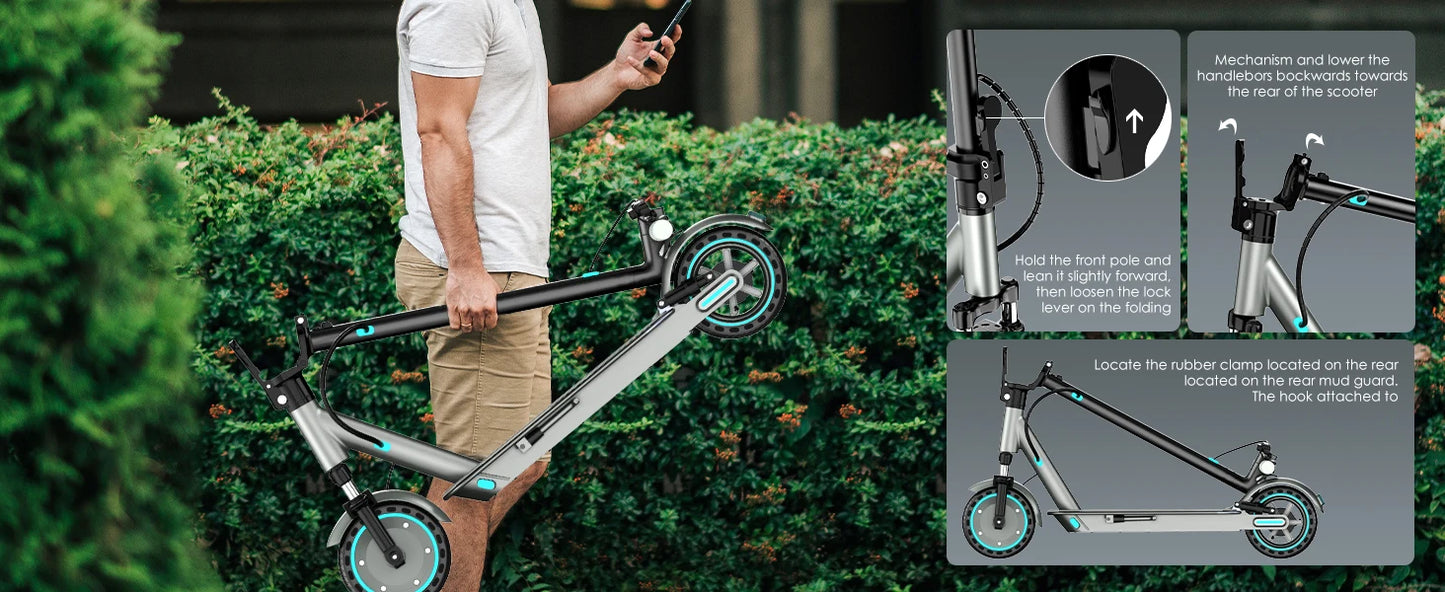 The OOKTEK D8 Max Electric Scooter