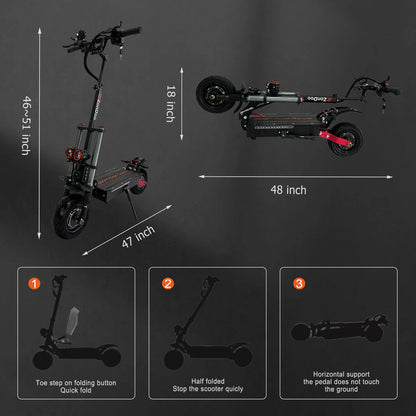 The ZOND ZO0 3PLUS Electric Scooter